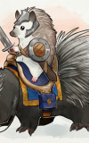 Hedgehog Warrior (commission)